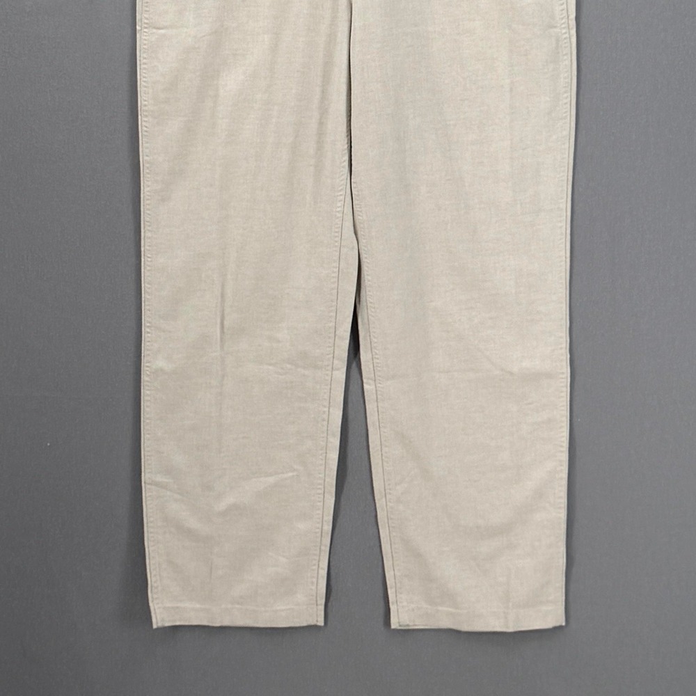 OUTERKNOWN Station Jumpsuit Womens Small Natural Beige Linen Cotton Utility NEW - Picture 7 of 16
